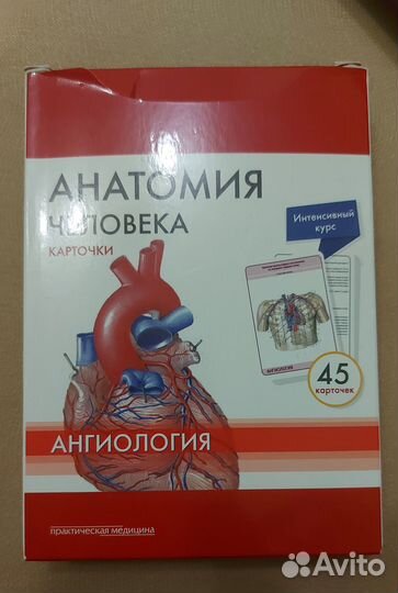 Карточки. Анатомия человека.Автор: М.Р. Сапин