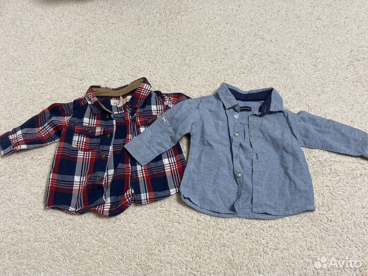 Рубашки для мальчика 68