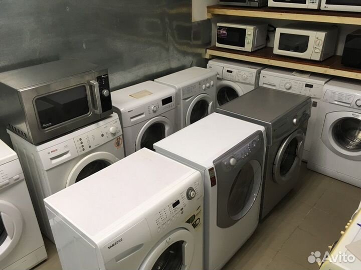 Стиральная машина есть выбор с гарантией 6 мес