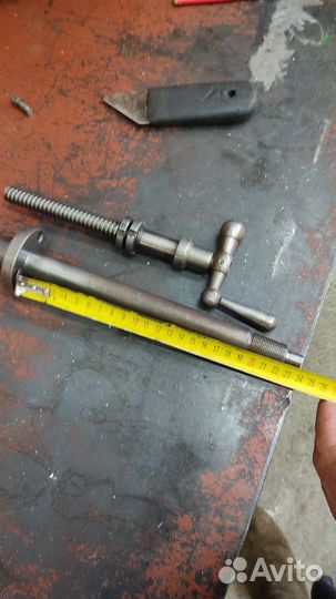 Оправка нгф Ш-1 винт поперечной подачи СССР