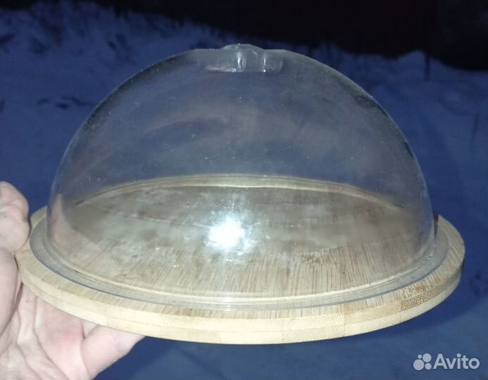 Тортница с крышкой б/у