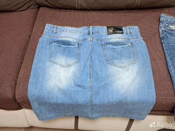 Джинсовая юбка