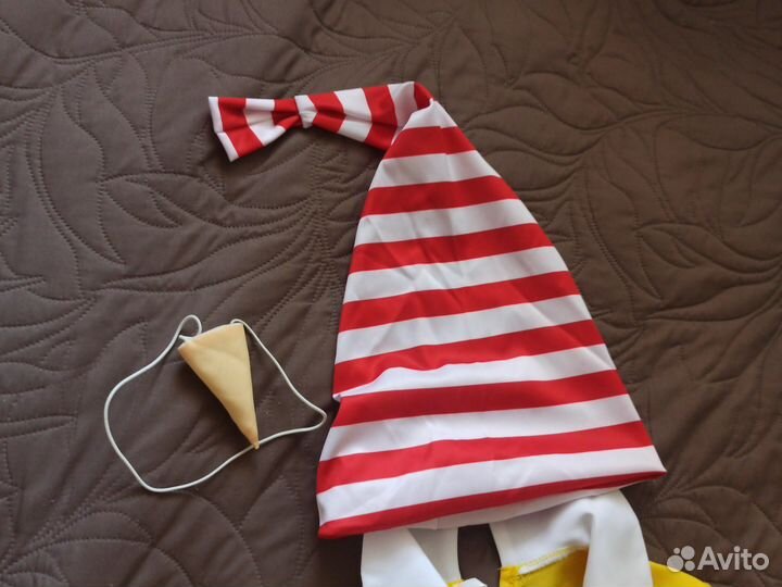 Карнавальный костюм Буратино для мальчика