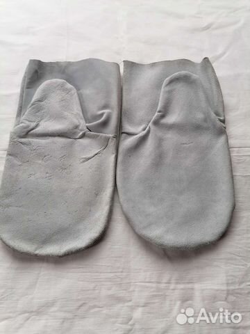 Рукавицы спилковые