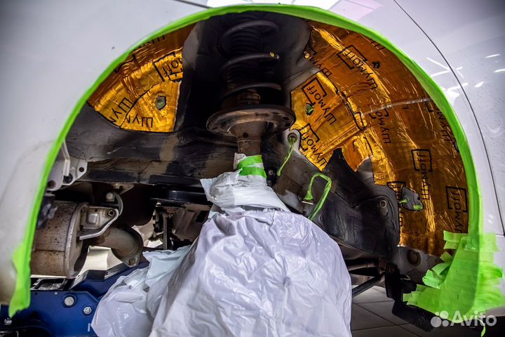 Шумоизоляция арок снаружи