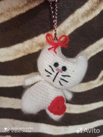 Вязаный котик