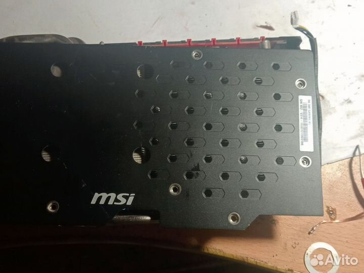 Охлаждение от MSI R9 380 4g