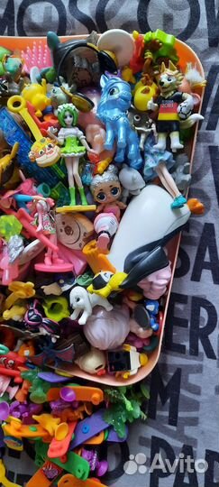 Мелкие игрушки пакетом