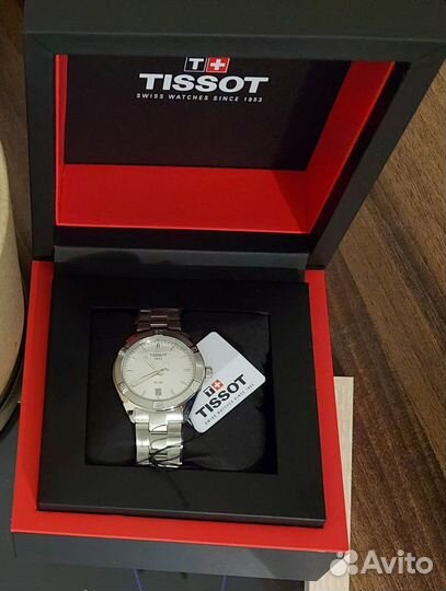 Часы женские tissot новые PR100 sport chic