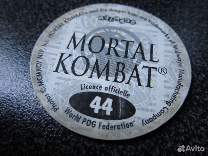 Сотки фишки кепсы Mortal Combat №44, №50