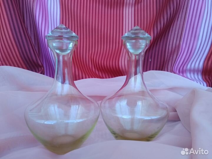 Стеклянные графины СССР