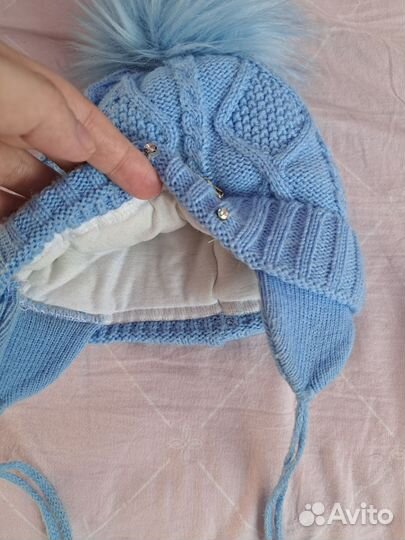 Шапка детская зимняя