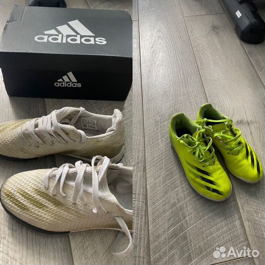 Футзалки adidas, сороконожки adidas