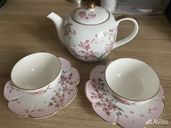 Японский чайный фарфоровый набор