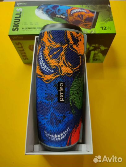 Bluetooth-колонка perfeo-skulls