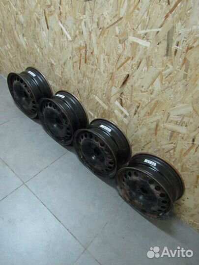 Штампованные диски бу R15 на chevrolet aveo T300