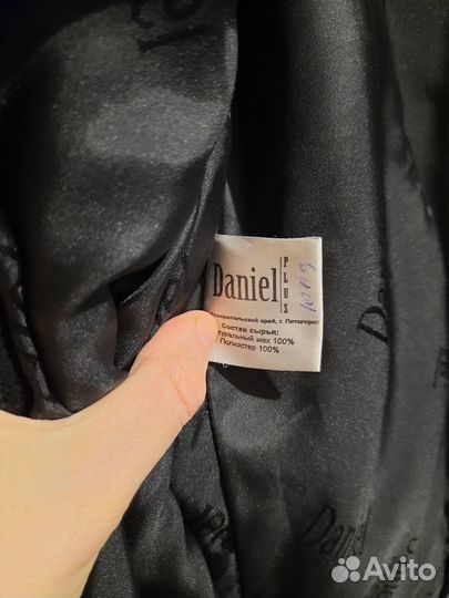 Шуба мутоновая с норкой