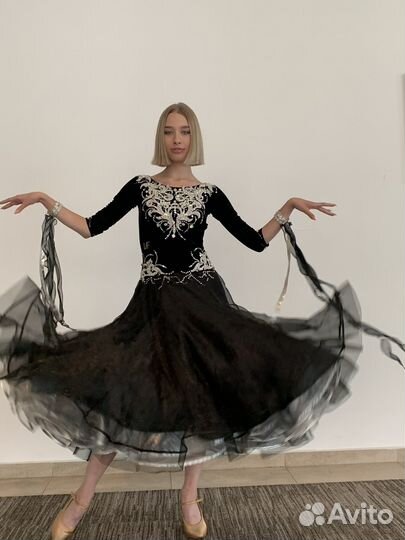 Платье для бальных танцев стандарт ю2