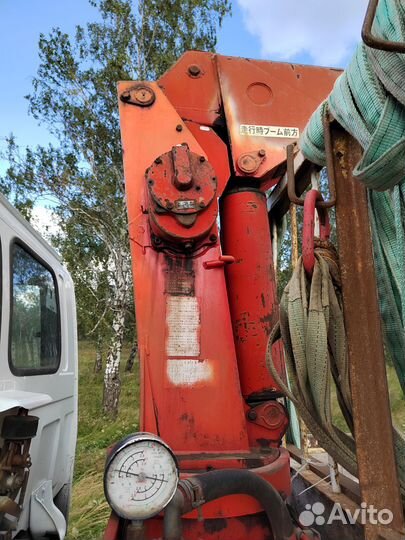 Бортовой грузовик Isuzu Forward (F-Series) с КМУ UNIC, 1990