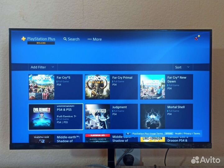 Аренда sony ps4