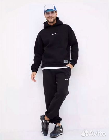 Спортивный костюм на флисе мужской