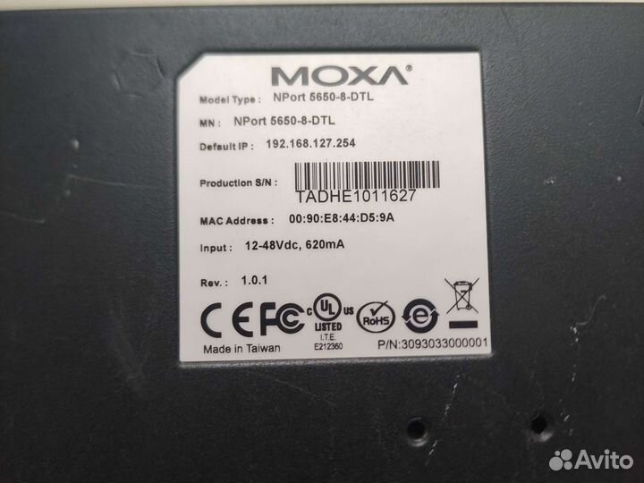 Moxa nport 5650-8-DLT