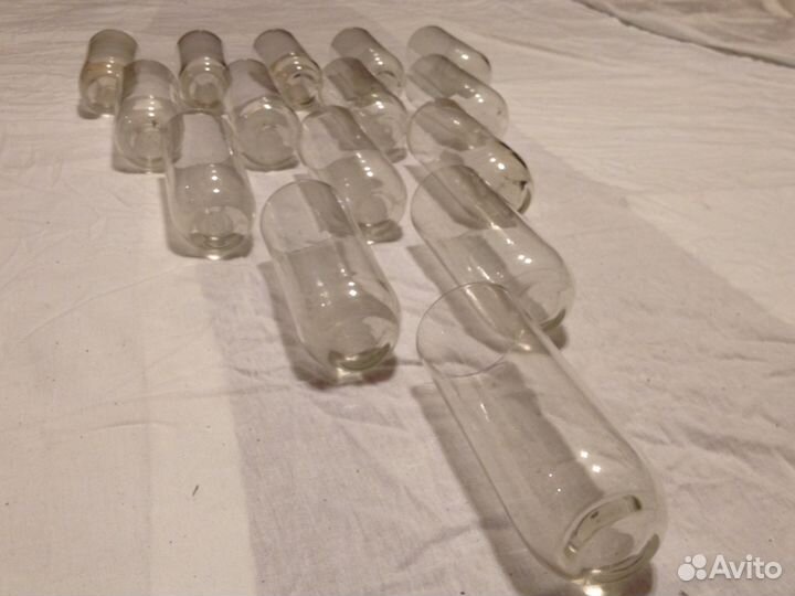 Стаканы высокие (15 штук), новые