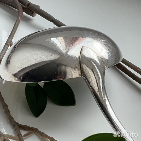 Большой половник, серебрение, Англия