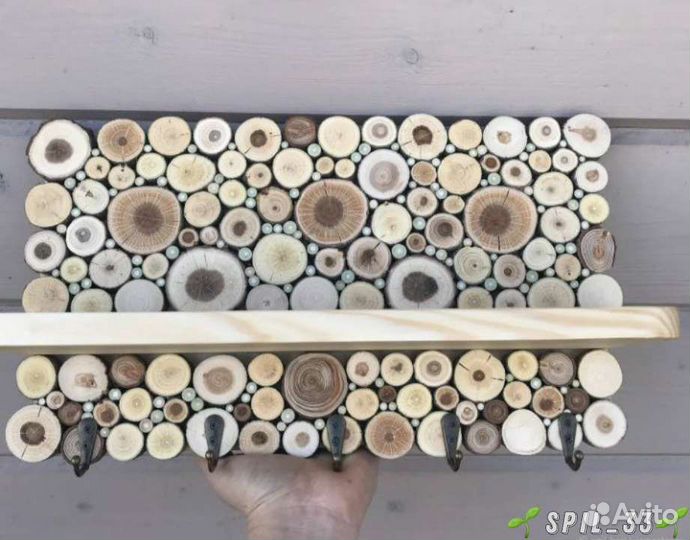 Ключница из можжевельника