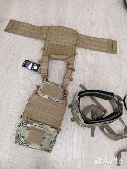 Плитник и боевой пояс (с баллистикой)