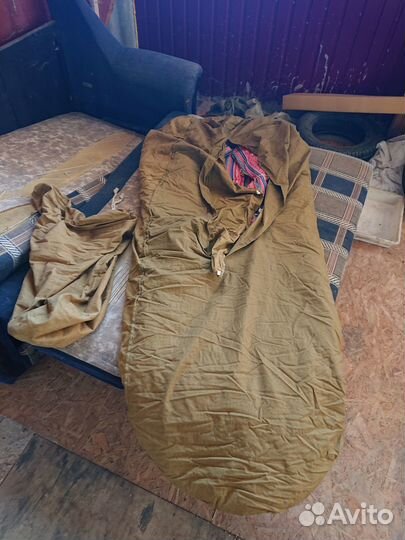 Армейский спальный мешок СССР