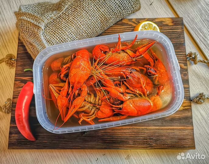 Дикие Волжские живые раки опт\розница