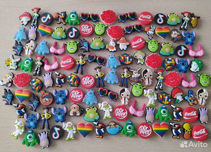 Новые разные джибитсы для крокс