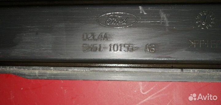 Накладка на порог левая Ford Focus 2