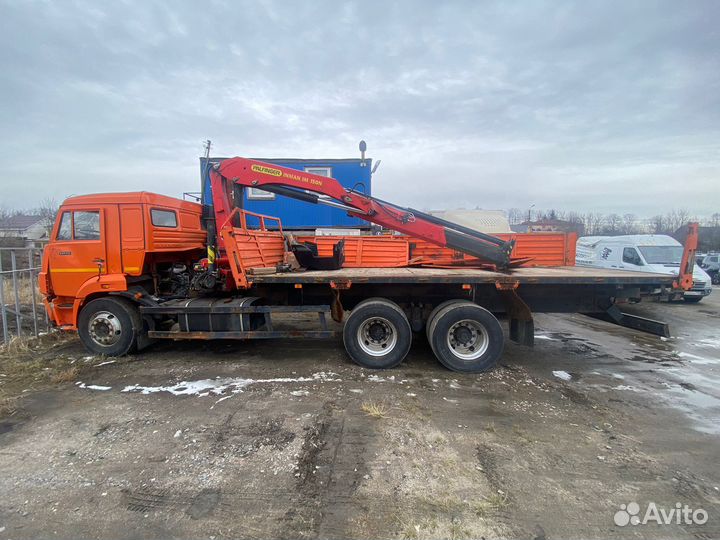 КАМАЗ 65115 с КМУ, 2021