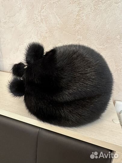 Шапка норковая женская