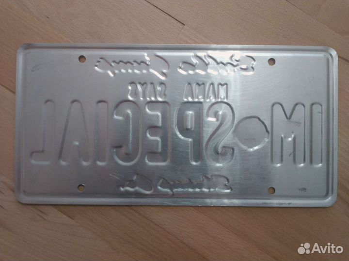 Номерной знак usa эксклюзив