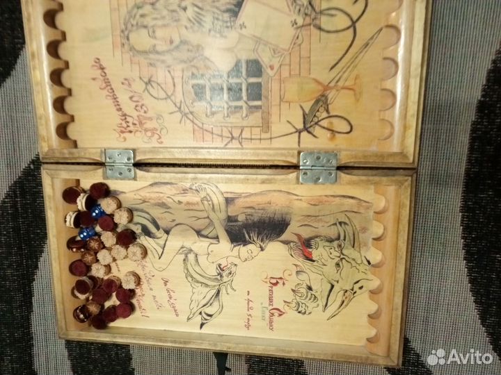 Нарды ручной работы зона