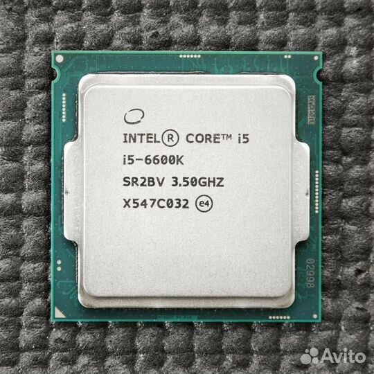 Intel core i5 6600k