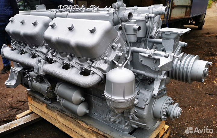 Двигатель ямз-240б К-700 Кировец с ремонта