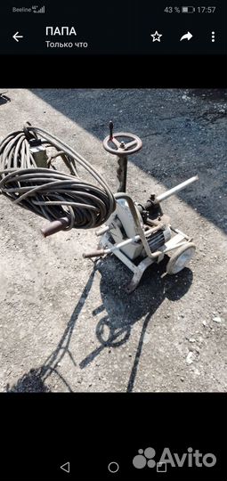 Подкатной электрический гайковерт