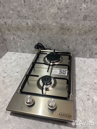 Газовая панель kanzler KM 523 E сталь
