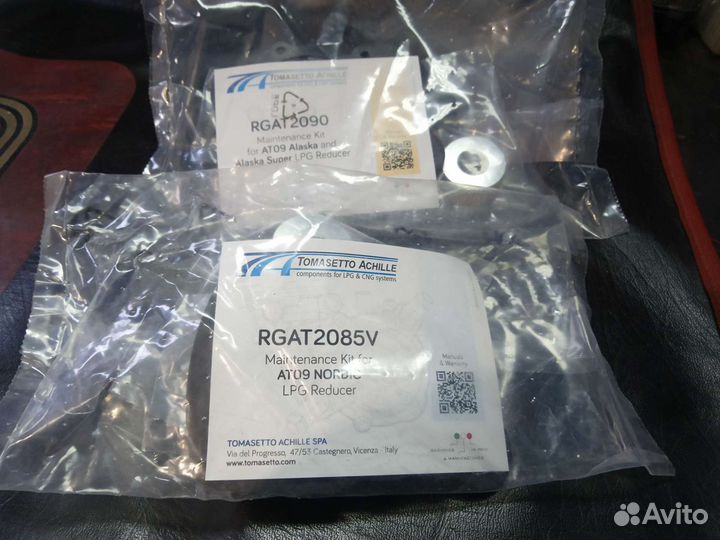 Ремкомплект редуктора гбо Tomasetto