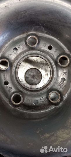 Диски 15 5 112 ет 43 vw scoda. 4шт