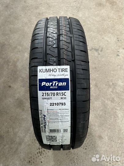 Kumho PorTran KC53 215/70 R15C 109T