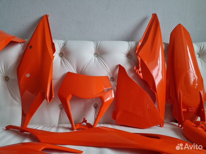 Пластик polisport KTM EXC EXC-F 20-22 оранжевый