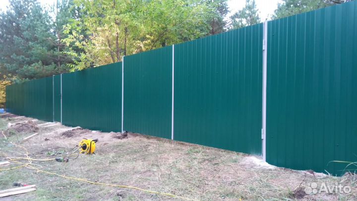 Забор для дачи
