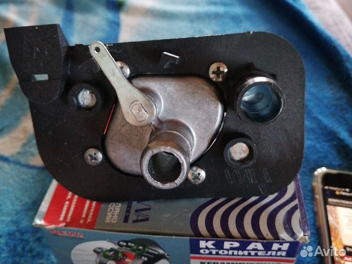 Кран печки 2108