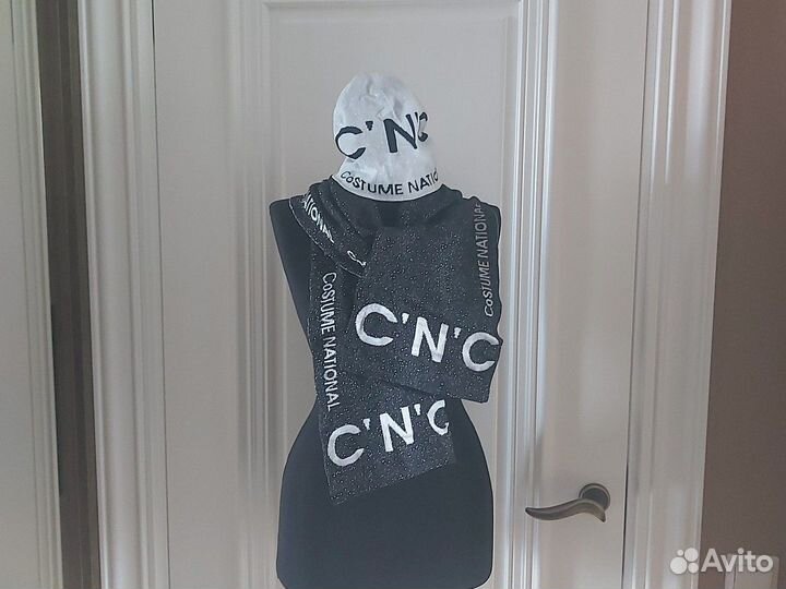 Комплект C.N.C. Италия оригинал (шапка и шарф)