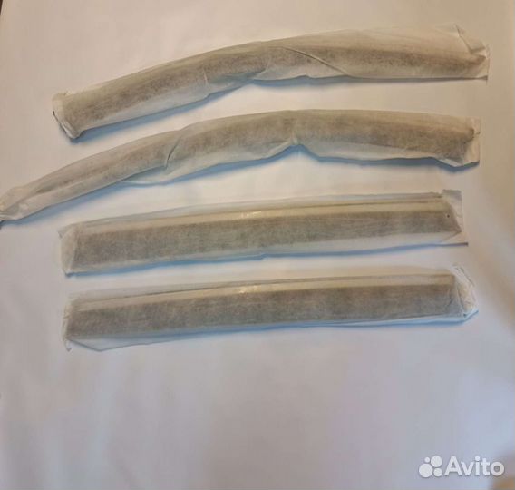 Дефлекторы окон Toyota Corolla 07-13 нерж хром